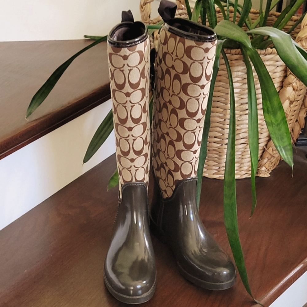 Coach Tristee rain boots